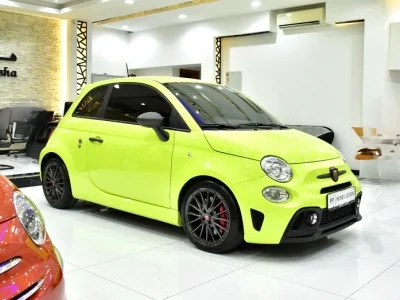 2022 Abarth 595 Competizione 4 Cylinders Engine Green Black Hatchback