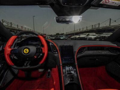 2024 Ferrari 296 GTB 3.0L twin-turbo V6 Mid-Engine Hybrid Red Sports Coupe