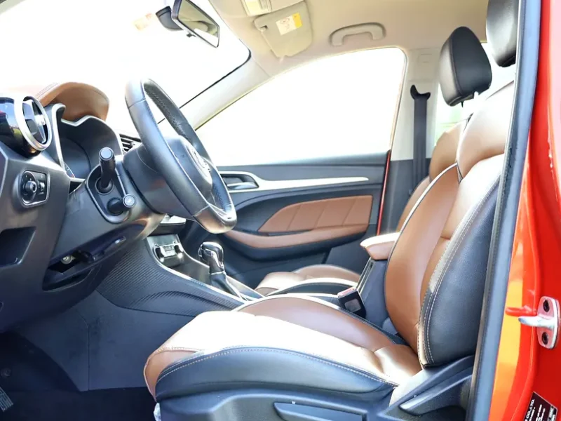2019 MG ZS Luxury 4 Cylinders Engine Orange Brwon SUV GCC Specs