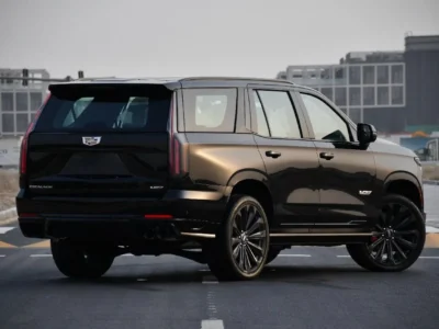 2025 Cadillac Escalade Escalade-V 6.2L 8 Cylinders Engine Black White SUV GCC Specs