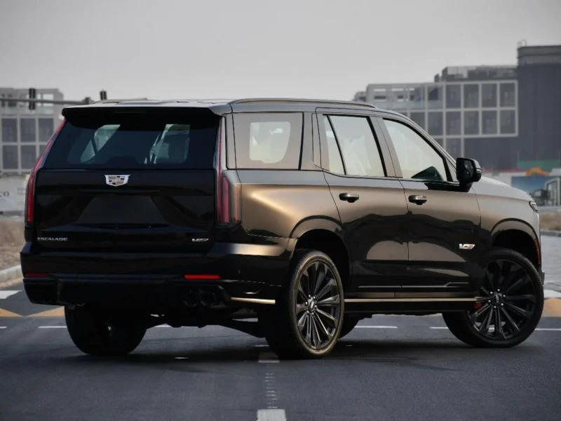 2025 Cadillac Escalade Escalade-V 6.2L 8 Cylinders Engine Black White SUV GCC Specs