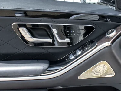 2022 Mercedes-Benz S-Class S 500l 6 Cylinder Engine Petrol White Black Sedan