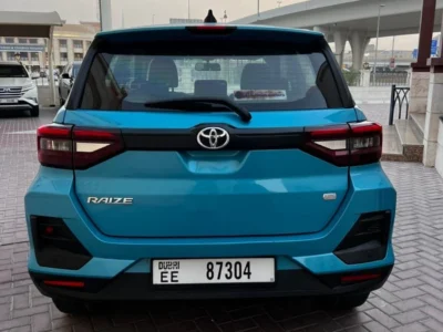 2022 Toyota Raize 1.2 L 4 Cylinders Engine Blue Black SUV FWD