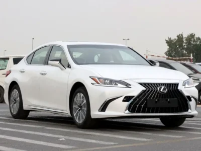 2025 Lexus ES-Series 2.5L SEDAN Other Hybrid 4 Cylinder Engine White Tan