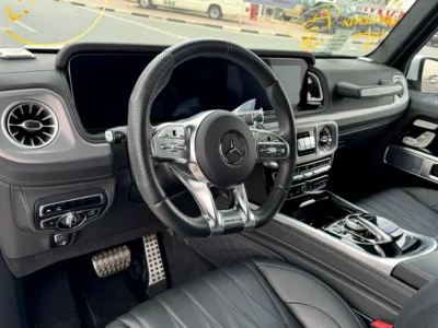 2022 Mercedes-Benz G-Class G 63 AMG 8 Cylinders Engine White Black Wagon