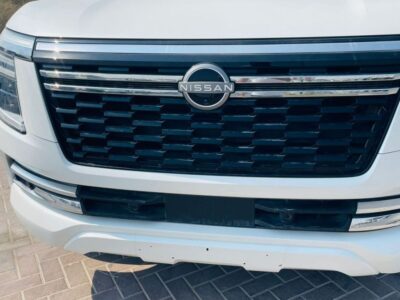 2025 Nissan Patrol LE Platinum City 3.5L 6 Cylinder Engine White Tan