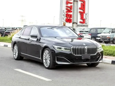 2022 BMW 7-Series 750i 8 Cylinders Engine Petrol Black Sedan
