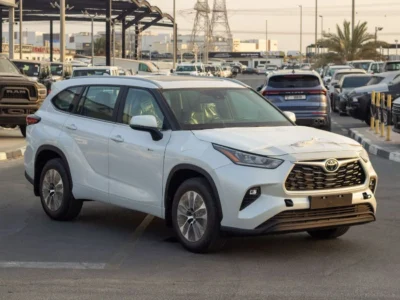 2025 Toyota Highlander 2.5L Highlander 2.5L Hybrid GLE AWD White Grey SUV