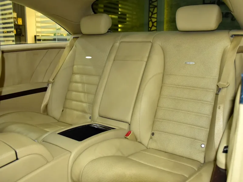 2011 Mercedes-Benz CL-Class CL 63 AMG 8 Cylinders Engine White Beige Coupe