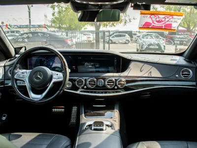 2018 Mercedes-Benz S-Class S 450 in Excellent Condition Silver Black