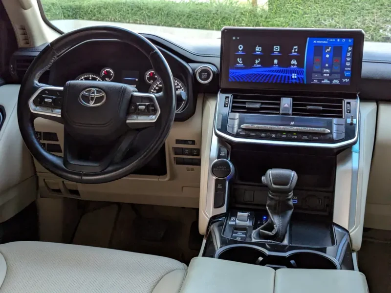 2022 Toyota Land Cruiser GXR 6 Cylinders Engine Petrol Black Beige SUV