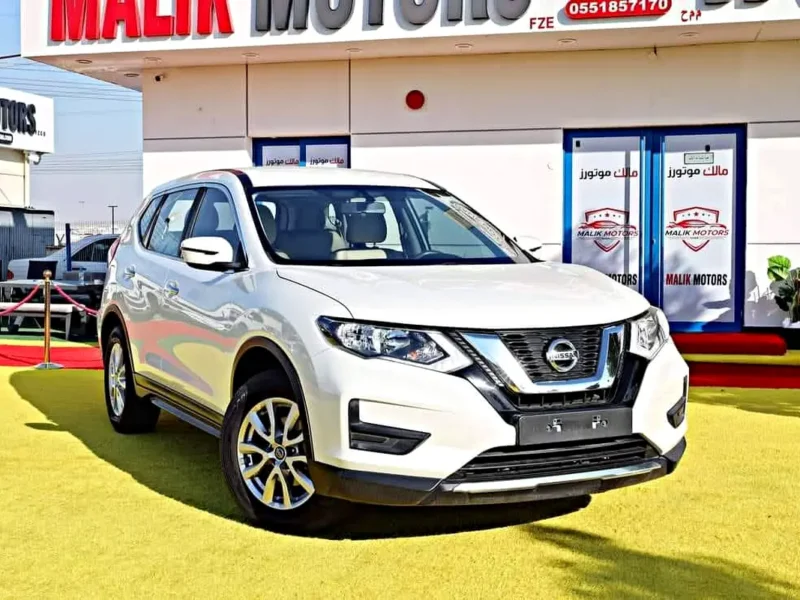 2021 Nissan X-Trail SE 4 Cylinders Engine Petrol White Black SUV GCC