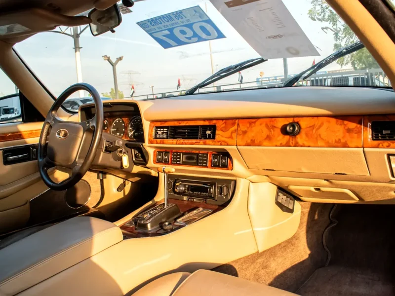 1991 Jaguar XJS V12 Engine Green Beige Coupe EXCELLENT CONDITION