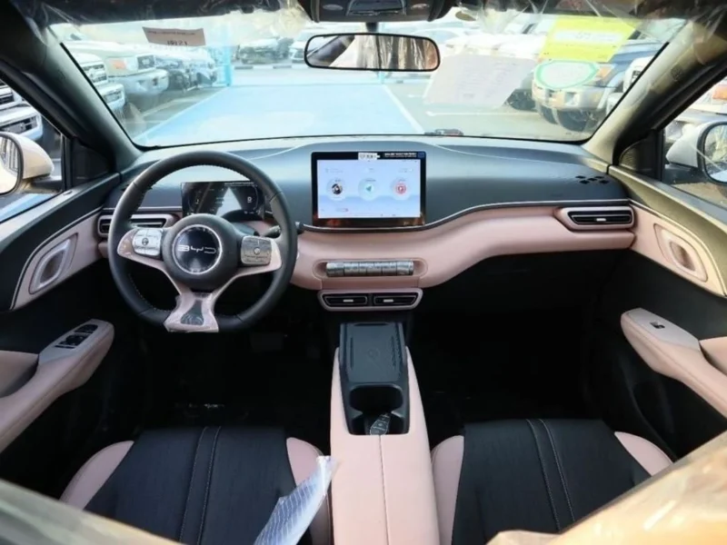 2025 BYD Seagull BYD Seagull Electric Vehicle White Pink Sedan 405KM Range