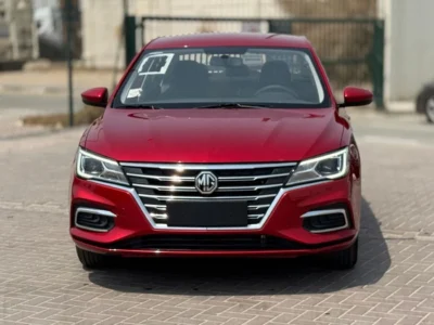 2025 MG 5 Standard 1.5L 4 Cylinders Engine Petrol Manual Red Black Sedan