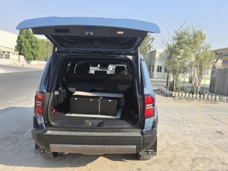 2024 Toyota Prado 250 2.4 Liters 4 Cylinder Petrol Engine Blue Brown SUV AWD