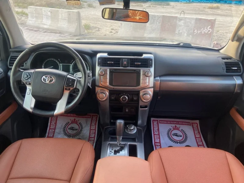 2015 TOYOTA 4RUNNER 4 litre V6 Engine Black Orange SUV