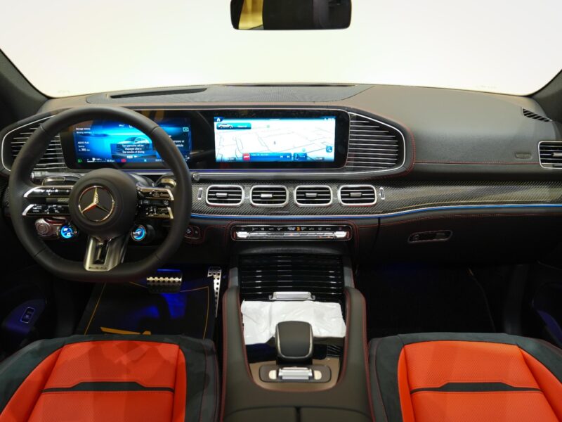 2025 Mercedes Benz GLE 53 Turbo 4MATIC+ inline 6-cylinder Engine Grey Red