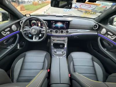 2021 Mercedes-Benz E-Class AMG E 63 S 8 Cylinder Engine Black Sedan