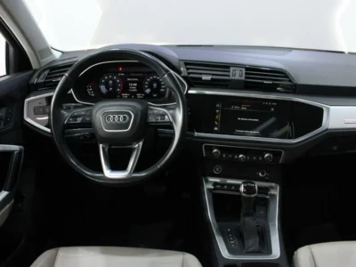 2023 Audi Q3 40 TFSI - S Line 2.0-liter Turbocharged V4 Cylinder Engine White Beige SUV