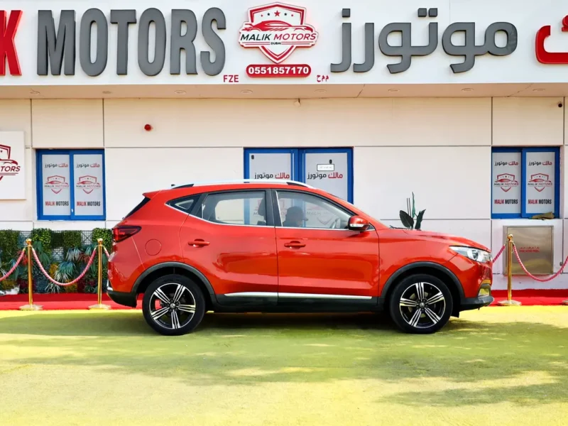 2019 MG ZS Luxury 4 Cylinders Engine Orange Brwon SUV GCC Specs