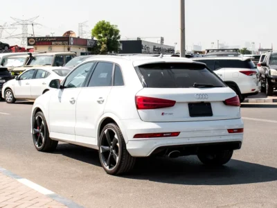 2016 Audi RSQ3 RS 4 Cylinders Engine Petrol White Black Sedan