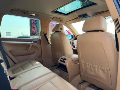2007 Porsche Cayenne S 8 Cylinders Engine Black Beige SUV