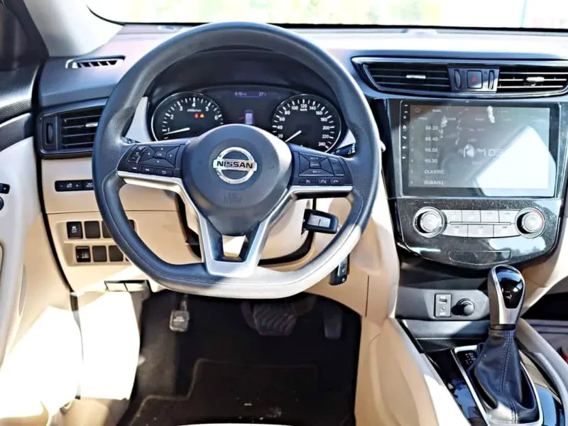 2021 Nissan X-Trail SE 4 Cylinders Engine Petrol White Black SUV GCC