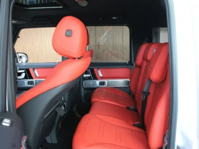 2025 Mercedes-Benz EQG 580 G580 Electric AWD 8 Cylinders Engine White Red