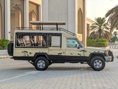 2019 Toyota Land Cruiser 70 Other 6 Cylinders Engine Beige Brown GCC Specs