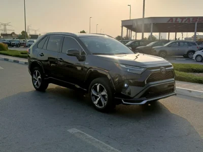 2023 Toyota Rav 4 XSE Hybrid 4 Cylinders Engine Black SUV Very Clean Car