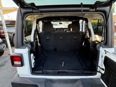 2020 Jeep Wrangler Unlimited Sport S 3.6L A/T RHD White Black