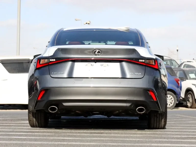 2025 Lexus IS-Series Other 6 Cylinders Engine Grey Red Sedan GCC Specs