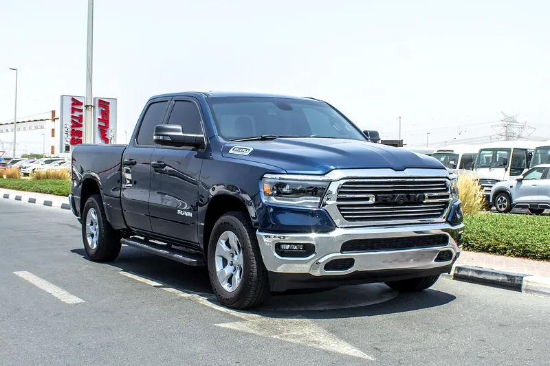 2023 Dodge Ram 1500 Big Horn 8 Cylinders Engine Petrol Blue Black