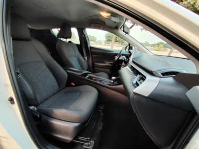 2021 Toyota C-HR VX Hybrid 4 Cylinders Engine White Grey Hatchback GCC