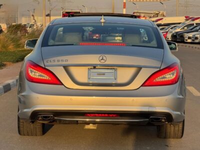 Mercedes-Benz CLS550 AMG Package 4.7L V8 Biturbo Silver Tan Sedan RWD