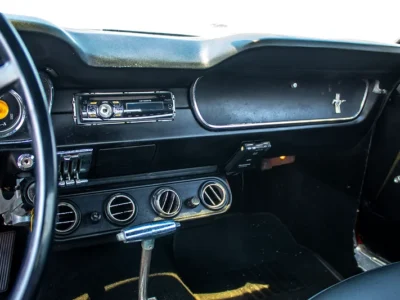 1965 Ford Mustang GT 8 Cylinder Engine Petrol Red Black Coupe