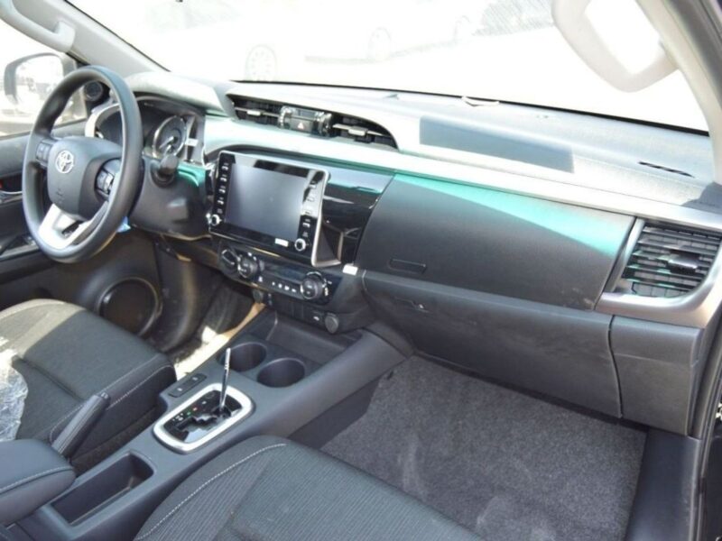 2024 Toyota Hilux SR5 2.4 Liter 4 Cylinder Diesel Engine Black Grey Pick Up Truck