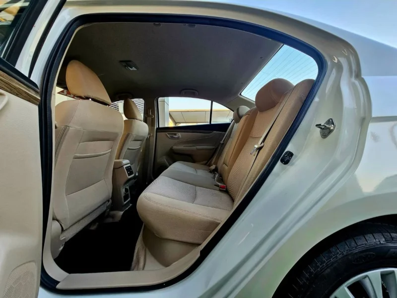 2023 Suzuki Ciaz CIAZ GLX 1.5L 4 Cylinders Engine GCC Specs White Beige Sedan