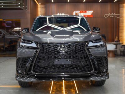 2025 Lexus LX 600 6 Cylinders Engine Grey Red SUV Automatic GCC Specs