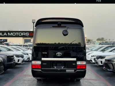 2025 Toyota Coaster Other 6 Cylinders Engine Black Orange Van MT GCC Specs
