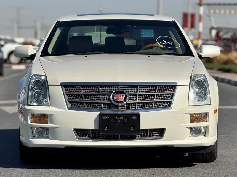 2006 Cadillac STS/Seville STS 6 Cylinders Petrol Engine White Beige Sedan