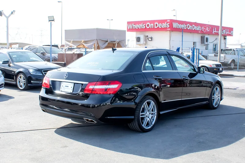 2009 Mercedes-Benz E-Class E 350 6 Cylinders Engine Black Sedan Excellent Condition