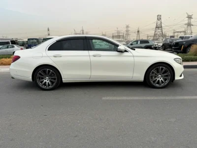 2019 Mercedes-Benz E-Class E450 6 Cylinders Engine Petrol White Black Sedan