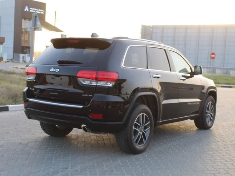 2019 Jeep Grand Cherokee Limited Grand Cherokee 6 Cylinders Engine Black