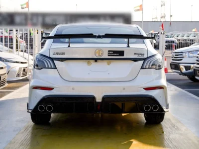 2025 MG MG 6 4 Cylinders Petrol Engine White Black Sedan GCC Specs