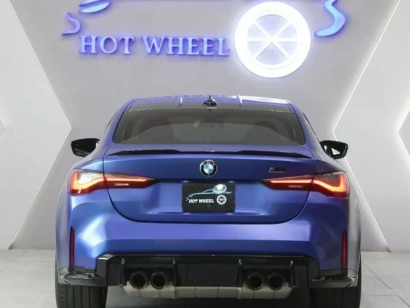 2022 BMW M4 Competition 3.0-liter twin-turbocharged V6 Competition Blue