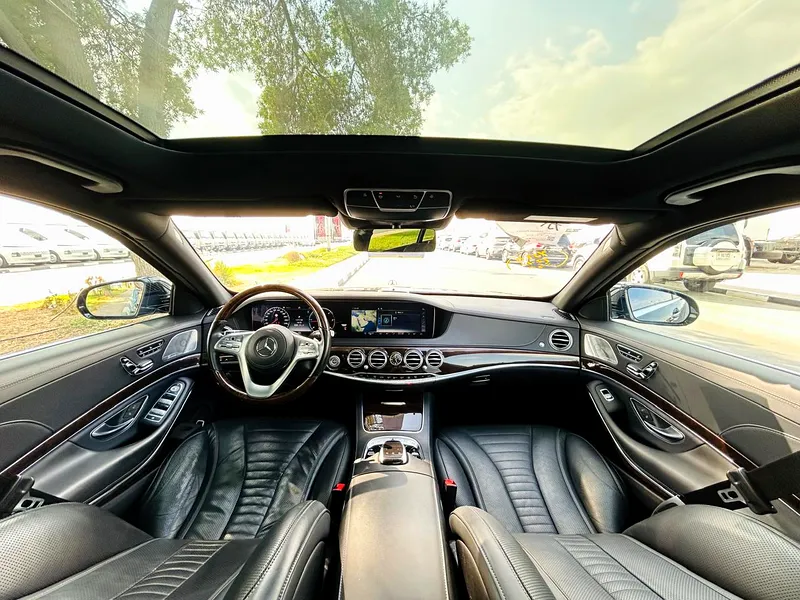 2019 Mercedes-Benz S-Class S 400 6 Cylinders Petrol Engine Black Sedan