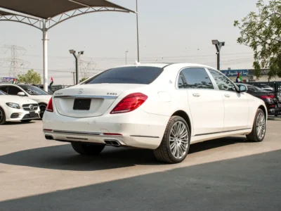 2015 Mercedes-Maybach S-Class Other 8 Cylinder Engine White Black Sedan