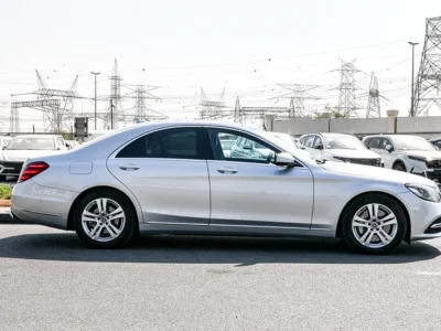 2019 Mercedes-Benz S-Class S 450 6 Cylinders Engine Petrol Silver Black Sedan